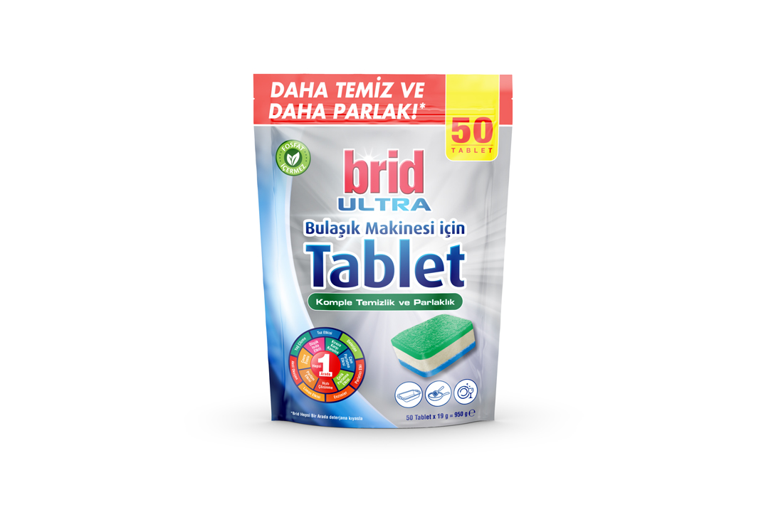 Bride Ultra Bulaşık Makinesi için Tablet